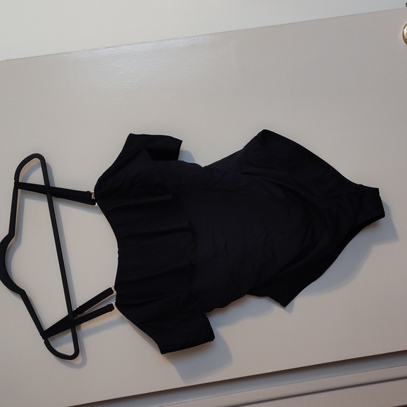 OFF SHOULDER SWIMSUIT - Picture 1 of 4